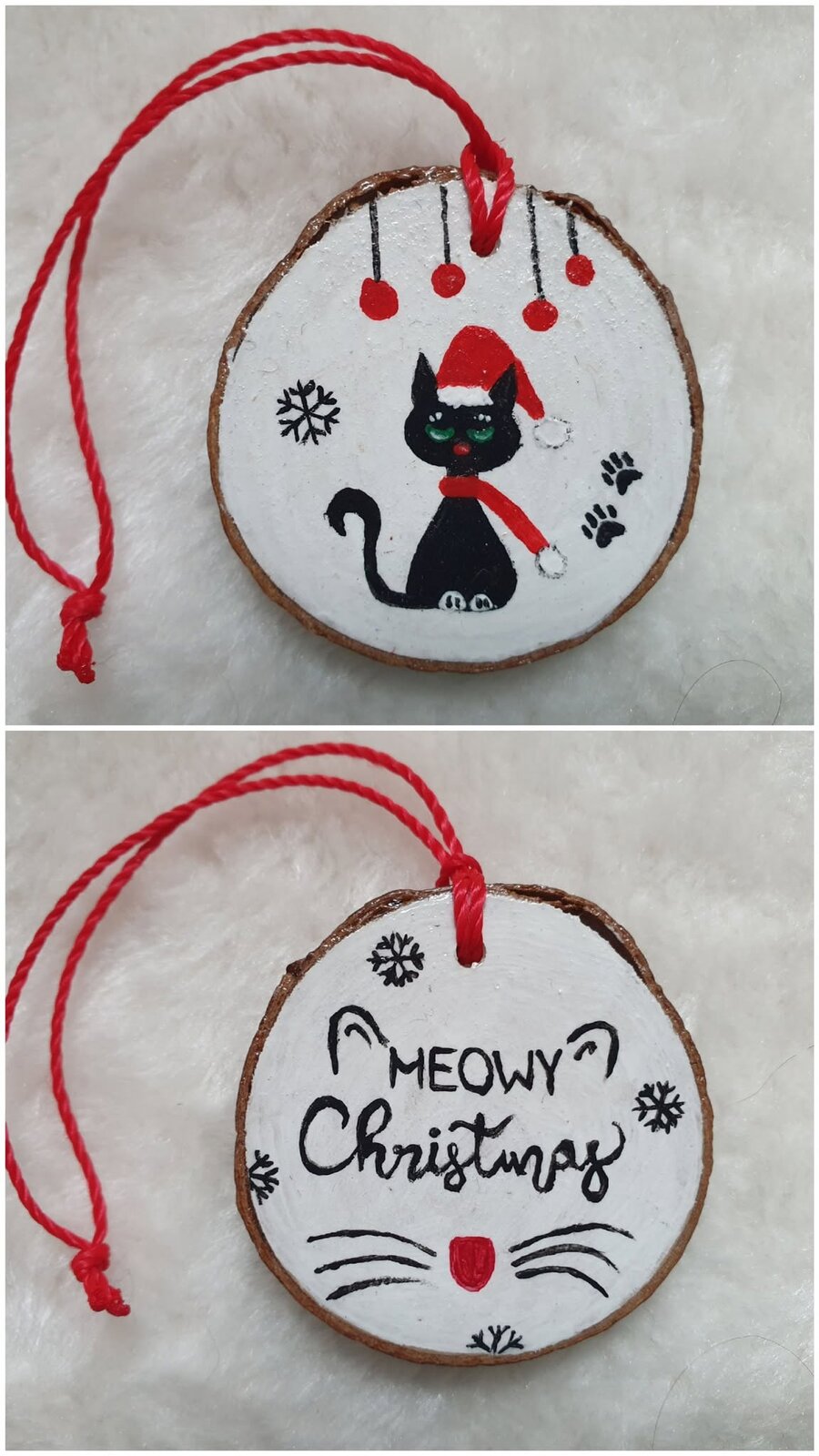 Ornament Craciun Meowy Christmas