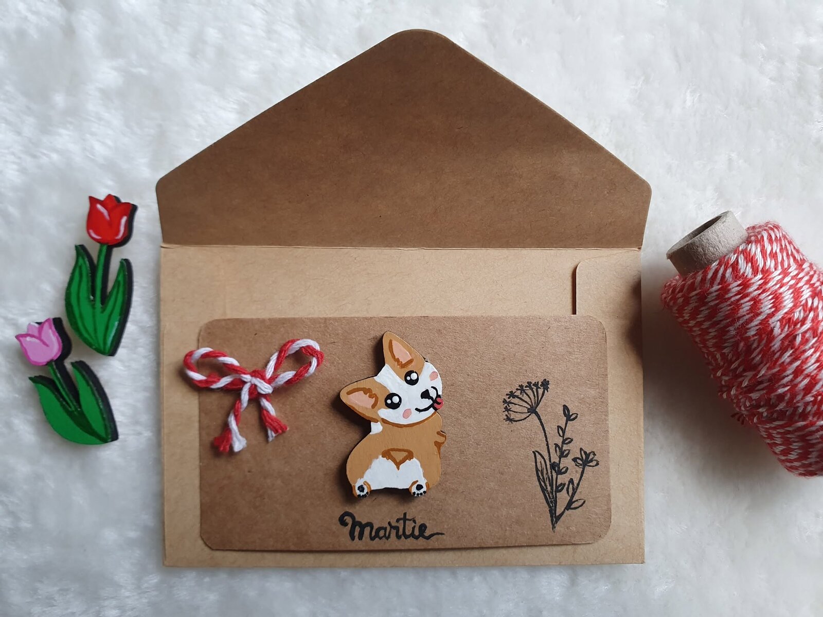 Martisor Catelus Corgi