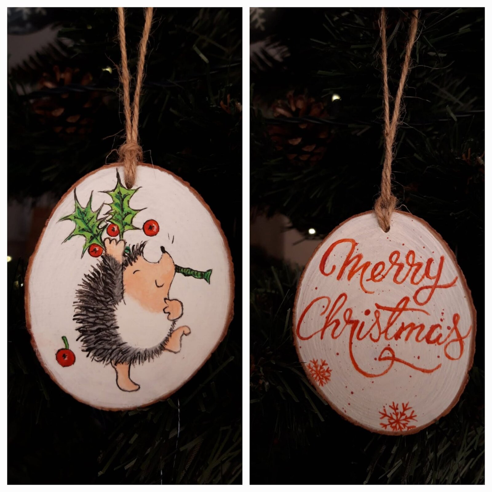Ornament Craciun Aricel cu Vasc