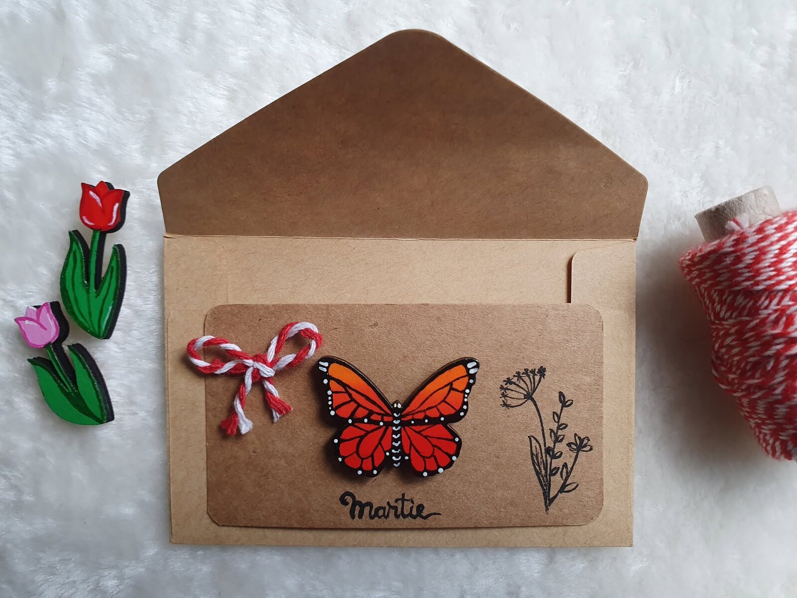 Martisor Fluture Monarh