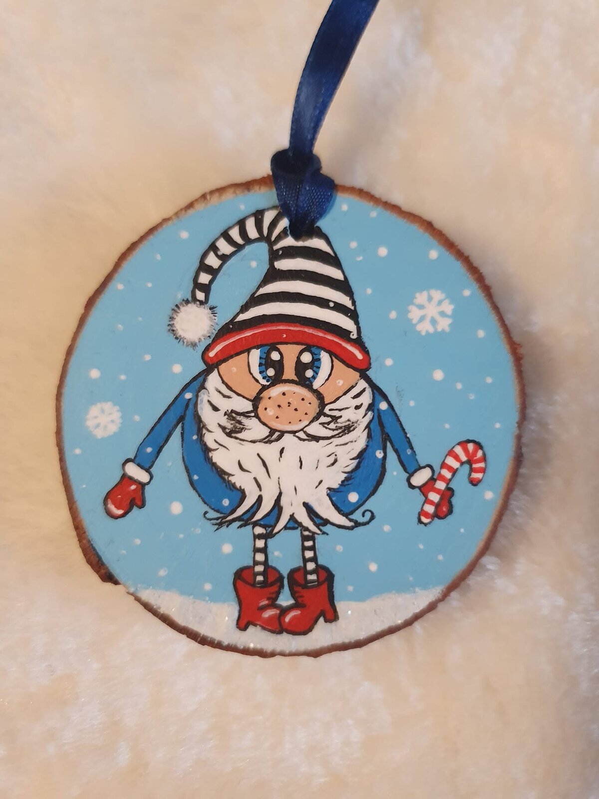 Ornament Craciun Spiridus cu Acadea